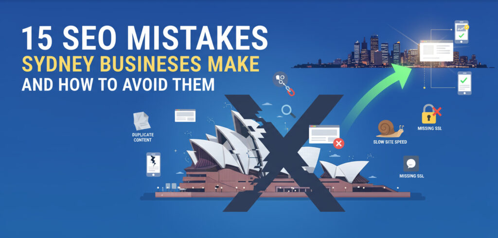 15 SEO Mistakes Most Sydney Businesses Make and How to Avoid Them